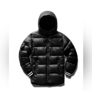 Brand new reigning champ goose down hooded Jacket